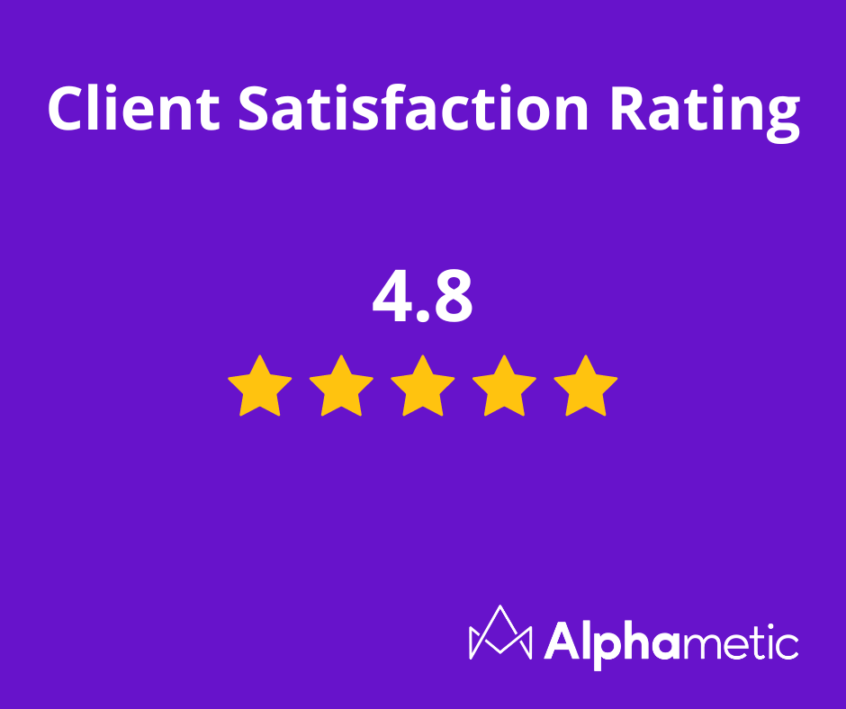 Alphametic client satisfaction rating
